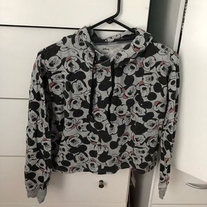 Disney X Forever 21 Cropped Hoodie
